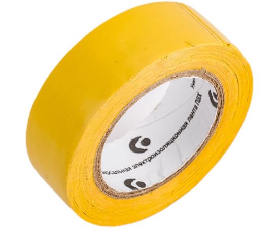 Изолента REDMARK 19 мм х 10 м, цв. желтый RM19Y10 – изображение 4