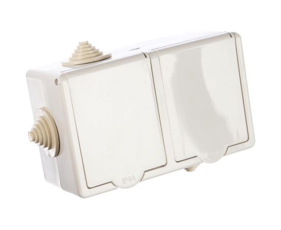 Розетка Кунцево-Электро брызгозащищенная IP44 16А РА16-759 5907 – изображение 2