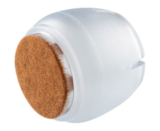 Протектор для ножек Рыжий кот 4 шт., силикон/войлок, размер M 105019 – изображение 5