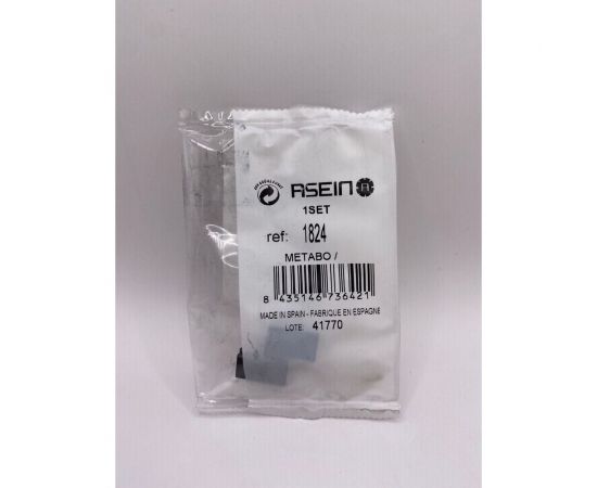 Комплект графитовых щеток 2 шт, Metabo, OEM 316046900 Asein 1824J – изображение 4