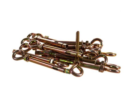 Анкерный болт с кольцом Метизный двор M8/10x100, 30 шт. 4690441029546 – изображение 2