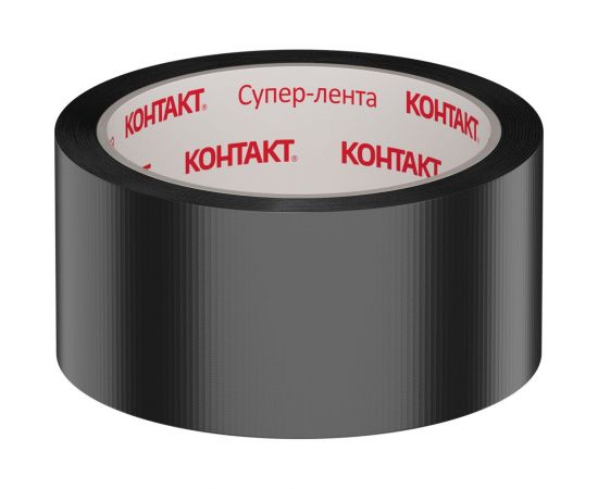 Универсальная клеящая супер-лента КОНТАКТ ДОМ 10 м, черная 25326 – изображение 2