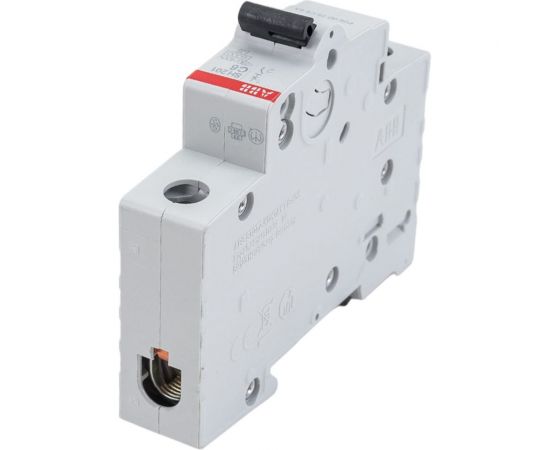 Автоматический выключатель ABB 1-полюсной SH201 C6 2CDS211001R0064 – изображение 2