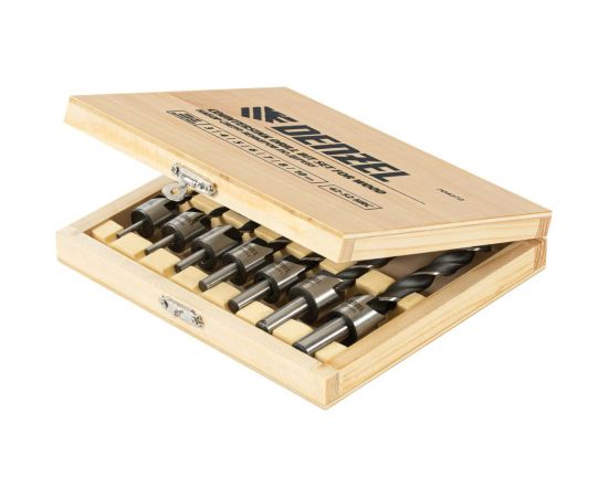 Набор сверл зенкеров по дереву 3-10 мм, 7 шт Denzel 704272 – изображение 12