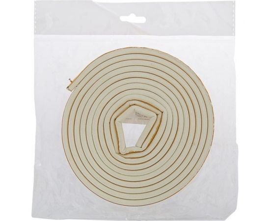 Резиновый уплотнитель TUNDRA Krep профиль Р, размер 5.5х9 мм, белый, в упаковке 6 м 3794730 – изображение 2