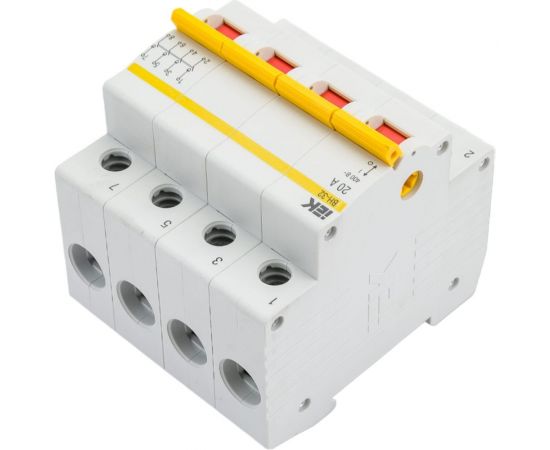Рубильник IEK ВН-32 4Р 20А ИЭК MNV10-4-020 – изображение 3