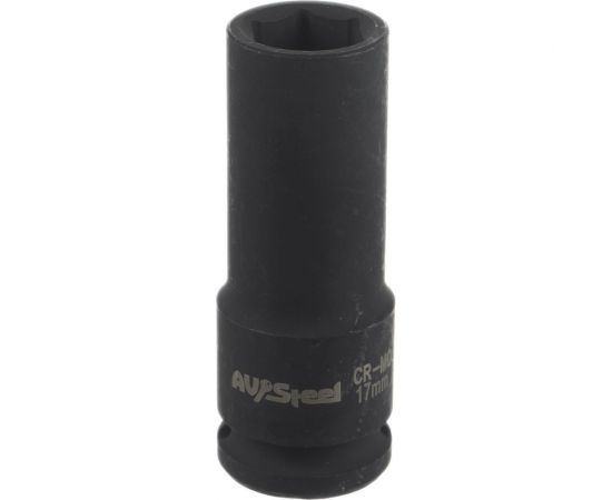 Головка ударная шестигранная удлиненная (17 мм; 1/2DR) AV Steel AV-720117 – изображение 2
