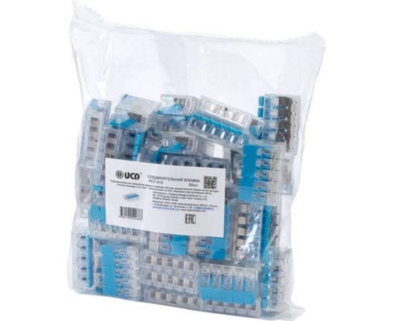 Клемма UCD РСТ-415 5x0.08-2.5мм (50шт) PCT415 UCDPCT415 – изображение 2