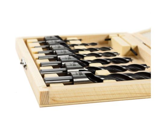 Набор сверл зенкеров по дереву 3-10 мм, 7 шт Denzel 704272 – изображение 11