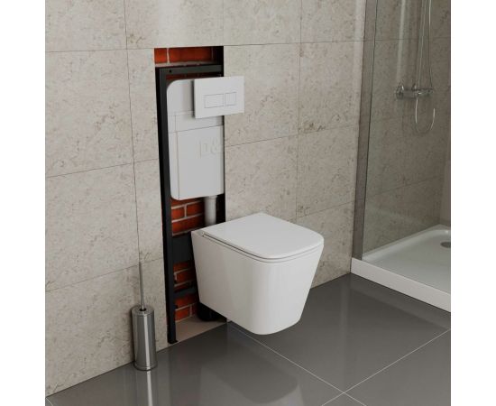 Рамная инсталляция скрытого монтажа для подвесного унитаза D&K универсальная DI8055119 – изображение 4