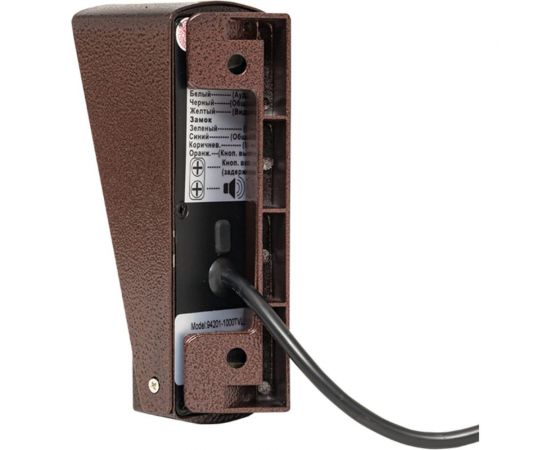 Вызывная видеопанель EKF CPV-01 медь 4провода 1000TVL IP65 int-cpv-01 – изображение 4