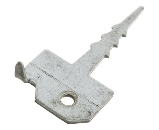 Крепление террасной доски СИБРТЕХ КЛЮЧ, 2мм 60мм х 30мм цинк 46557 – изображение 3