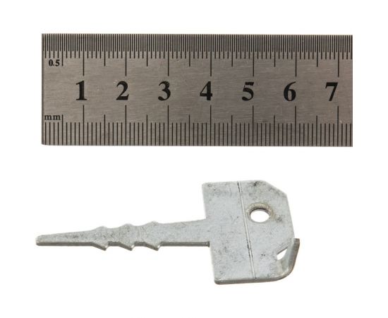 Крепление террасной доски СИБРТЕХ КЛЮЧ, 2мм 60мм х 30мм цинк 46557 – изображение 2