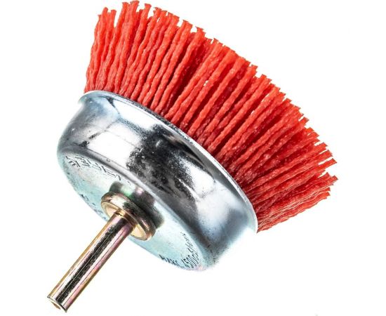 Щетка чашечная (75 мм; нейлоновая проволока с абразивным покрытием) ЗУБР 35165-075_z02 – изображение 3