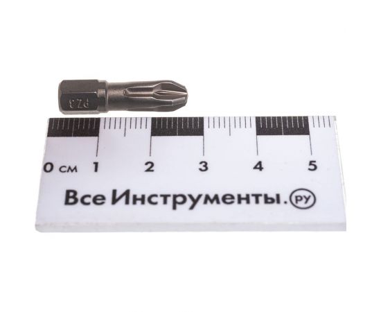 Бита Torsion для шуруповертов 10 шт. (25 мм; шестигранный хвостовик 1/4""; Pz3) Makita P-06133 – изображение 2