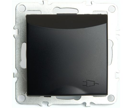 1-местная розетка STEKKER с/з с крышкой (механизм), серия Эрна, PST16-9112-03 49156 – изображение 6