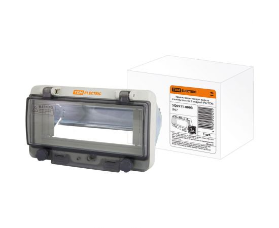 Защитная крышка для выреза в шкафу TDM пластик 8 модулей IP67 SQ0911-0003 