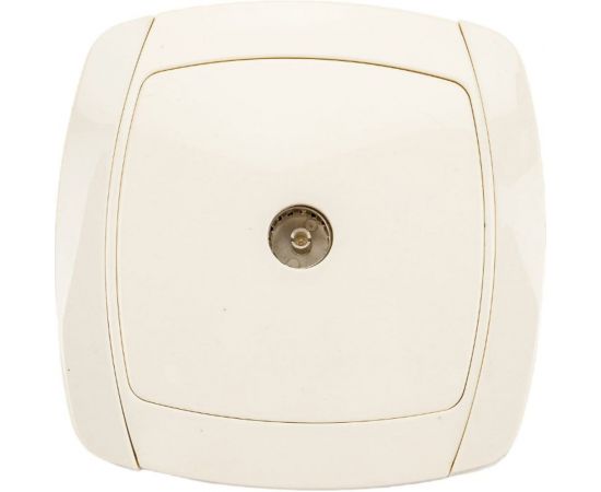 Одинарная телевизионная розетка СВЕТОЗАР CITY LIGHT SV-54215-B 