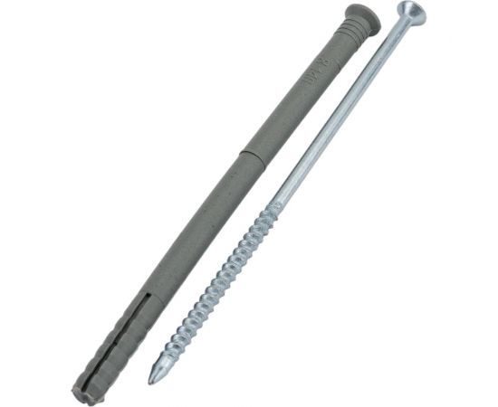 Дюбель для теплоизоляции с металлическим гвоздём с термоголовкой 8х140, 250шт Tech-Krep 130098 