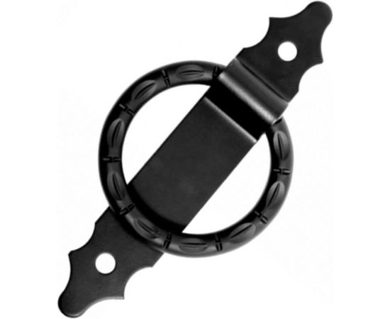 Фигурная ручка кольцо Tech-Krep вертикальная планка FRS4 110, черный 148805 