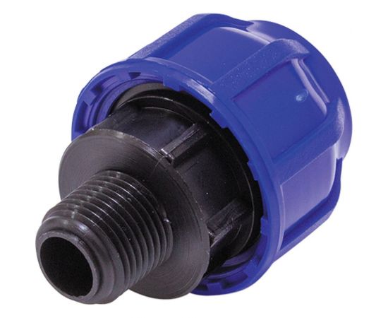 Муфта наружная резьба CN-TB ПНД 32x1 1/4" TEBO 017030410 