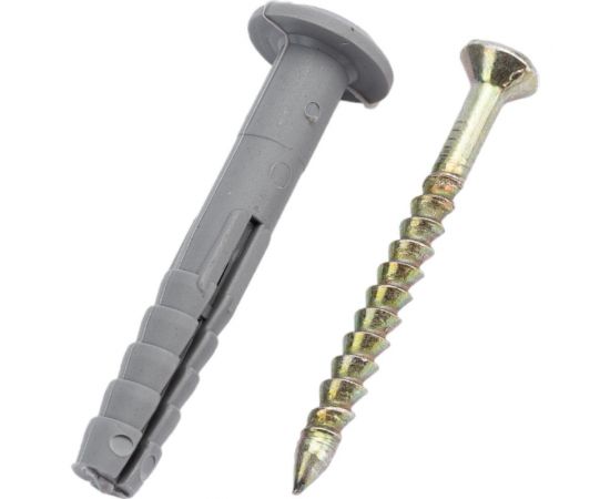 Дюбель-гвоздь Tech-Krep 6x40 мм, грибовидная манжета, полипропилен, 500 шт. 154274 