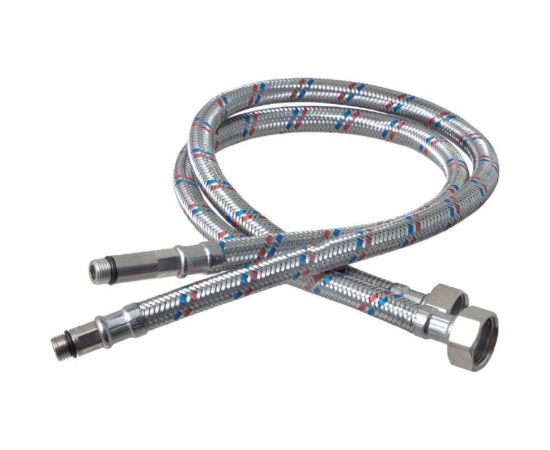 Подводка для смесителя ELKA сталь 80 см 1/2 М10 (пара) 773266 