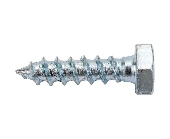 Шуруп с шестигранной головкой Качественный КРЕПЕЖ 10х40, 50 шт. 0500567 КЧ 