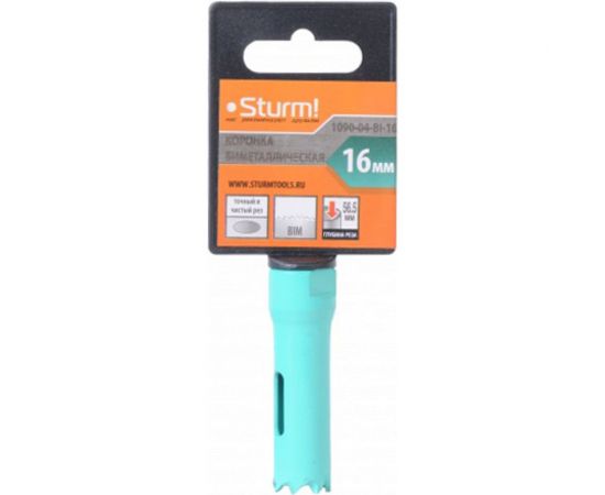 Коронка BI-METAL (16 мм; 5/8"") Sturm 1090-04-BI-16 