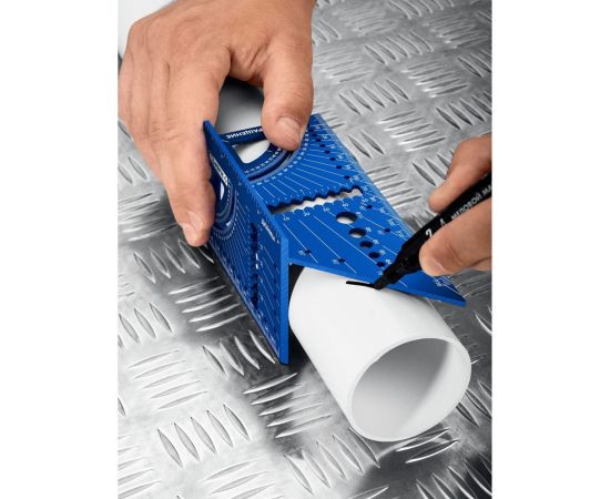 Универсальный алюминиевый угольник для 3D заготовок ЗУБР 7-в-1 34399 – изображение 12