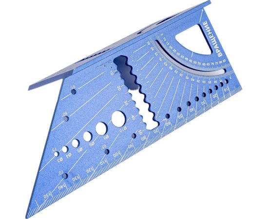 Универсальный алюминиевый угольник для 3D заготовок ЗУБР 7-в-1 34399 – изображение 5