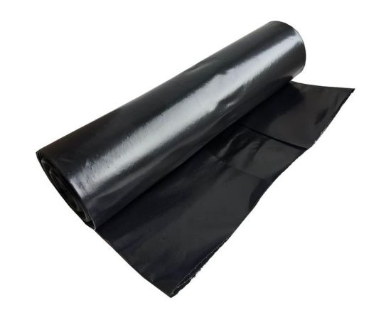 Мешки для мусора 480 л, черные, пвд, 65 мкм, в рулоне 5 шт, 130x170 см Luscan 1694303 – изображение 5