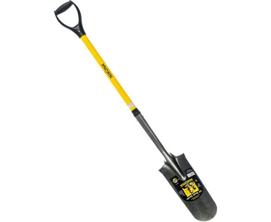 Штыковая лопата NIKONA с длинным лезвием, с фибровой ручкой 36"" 68-233 – изображение 4