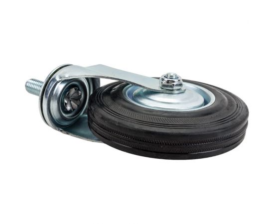 Колесо промышленное поворотное крепление болтом М14 SCT55 125 мм MFK-TORG 4008125 М14 – изображение 3