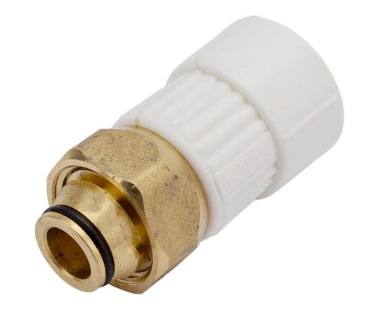 Муфта с накидной Blue Ocean гайкой "евроконус" - 25x3/4" (1/160) PPRF/REC(W)-25х3/4" – изображение 4