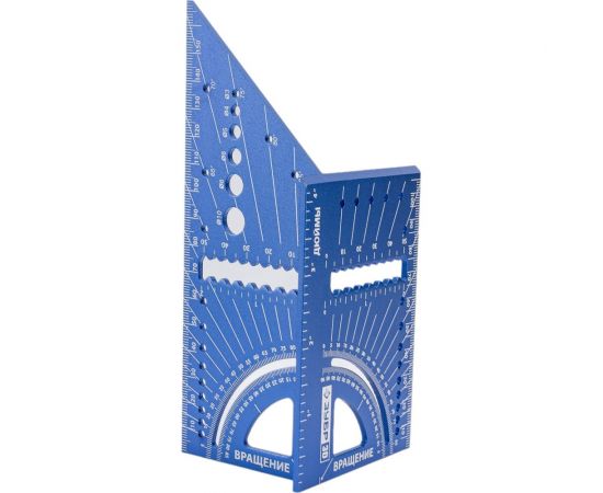 Универсальный алюминиевый угольник для 3D заготовок ЗУБР 7-в-1 34399 – изображение 2