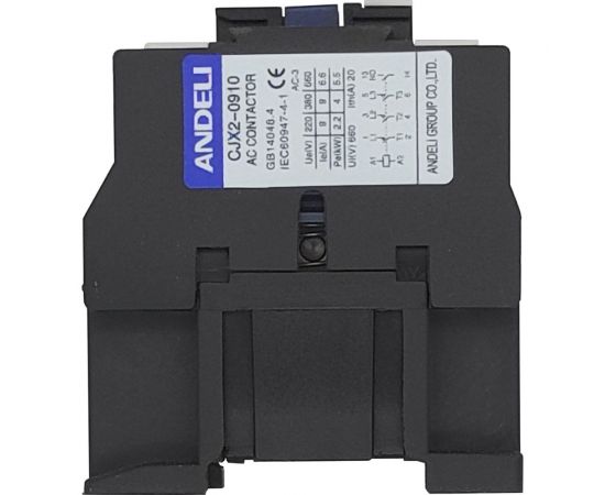 Контактор ANDELI CJX2-0910 9А 220В/AC3 1но 50Гц ADL08-002 – изображение 3