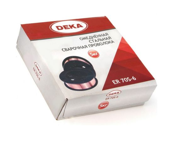 Проволока омедненная ER70S-6 (1 мм; 5 кг) DEKA СТ000001712 – изображение 2