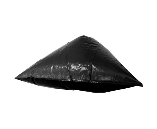 Мешки для мусора 480 л, черные, пвд, 65 мкм, в рулоне 5 шт, 130x170 см Luscan 1694303 – изображение 4