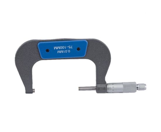 Микрометр ЗУБР Профессионал гладкий механический, МК 100, диапазон 75-100мм 34480-100_z02 – изображение 6