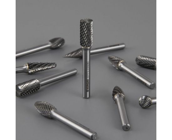 Набор борфрез твердосплавных NORGAU 10 шт. (10 мм) 077200010 – изображение 13