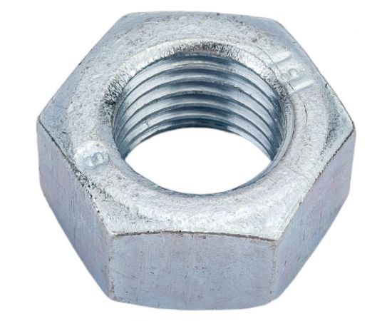 Гайка МЕТАЛЛСЕРВИС М27, DIN 934, цинк, 4 шт. 1239335 – изображение 4
