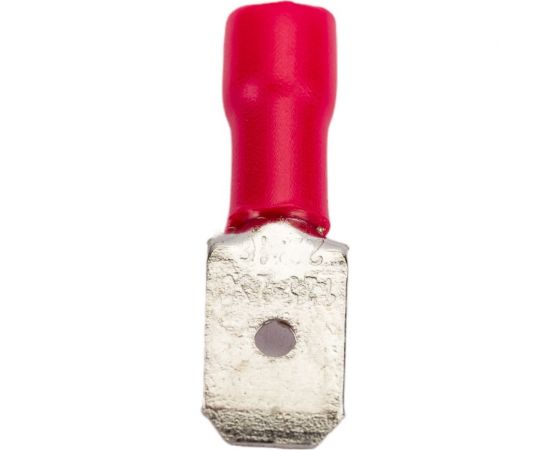 Изолированная клемма "папа" Nord-Yada 6.3мм 0.5-1.5кв.мм (красная) 905345 – изображение 3