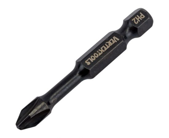 Набор бит IMPACT TORSION PH2 (10 шт; 50 мм) vertextools IP-TR-PH2-50 – изображение 5