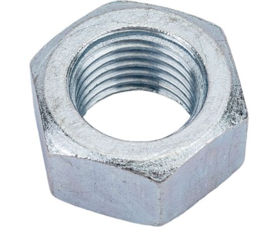 Гайка МЕТАЛЛСЕРВИС М27, DIN 934, цинк, 4 шт. 1239335 – изображение 3