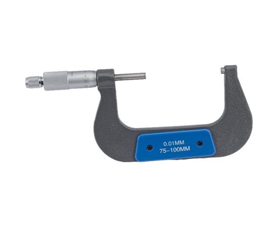 Микрометр ЗУБР Профессионал гладкий механический, МК 100, диапазон 75-100мм 34480-100_z02 – изображение 5