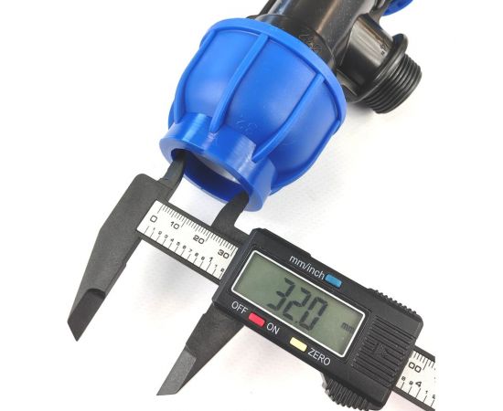 Тройник BOUTTE ПНД переходной 32 - НР3/4" - 32 9271879 – изображение 5