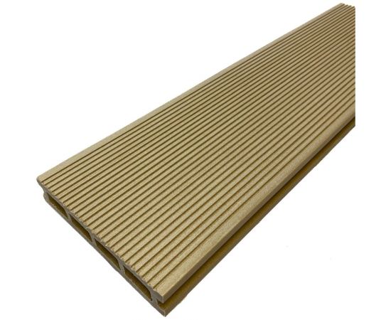 Террасная доска MasterDeck Classic Клён узкий вельвет/тиснение под дерево 3 шт 10123300 – изображение 2
