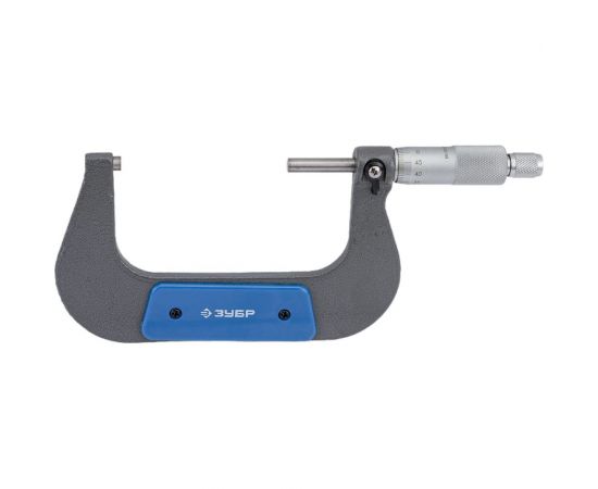 Микрометр ЗУБР Профессионал гладкий механический, МК 100, диапазон 75-100мм 34480-100_z02 – изображение 3