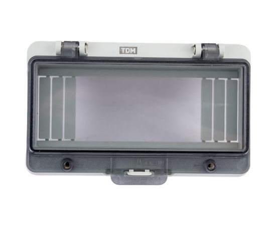 Защитная крышка для выреза в шкафу TDM пластик 8 модулей IP67 SQ0911-0003 – изображение 2